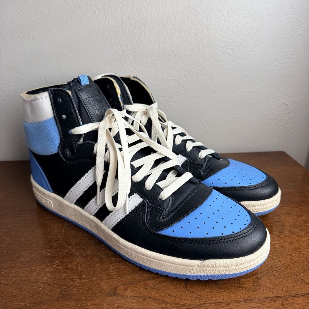 Adidas Top Ten RB Hitop Sneakers Blue/Black/White GV6630 Mens Sz 12 NWOB